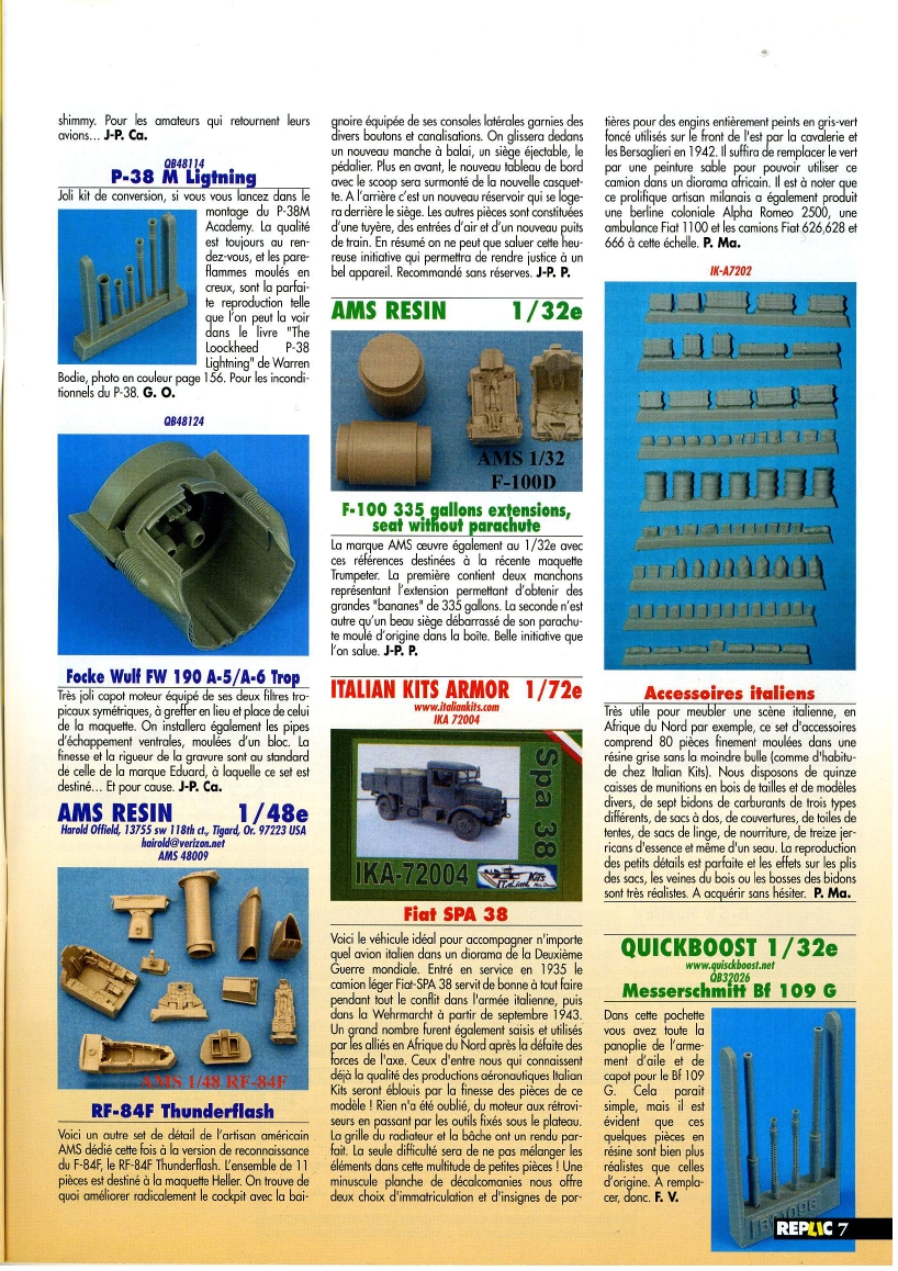 Replic 195 - Seafire, Piper Cub, Vigilante